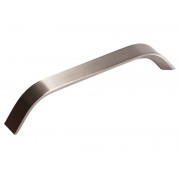 Алуминиева дръжка за мебели KAMA 012 - 128 мм, Инокс