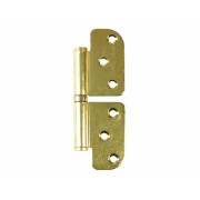 Non-directional Steel Hinge - Gold