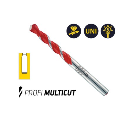 Универсални свредла (бургии) Alpen Profi Multicut - 1/4" опашка, Употреба