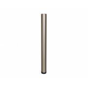 Metal Adjustable Furniture Leg - 710 mm, Satin