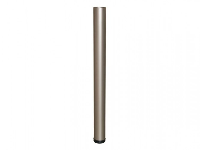 Metal Adjustable Furniture Leg - 710 mm, Satin