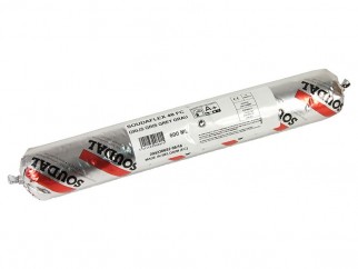 Soudal Soudaflex 40 FC Polyurethane Sealant - Sausage (600 ml), Grey