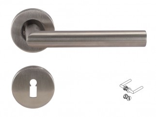 Дръжки за интериорни врати Dormakaba Pure 8906 - Обикновен ключ, Инокс