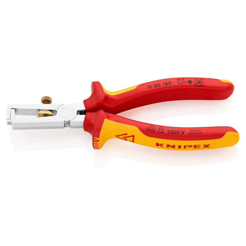 Клещи за сваляне на изолация KNIPEX 1000V