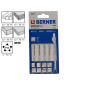Нож за зеге за дърво Berner WoodLine 1.2/4.0/75 C - 2367