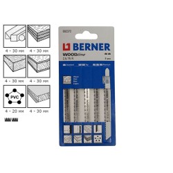 Нож за зеге Berner Woodline R - 1 бр. насипно