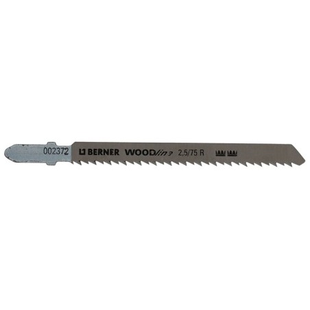 Berner WoodLine 2.5/75 R Jigsaw Blade