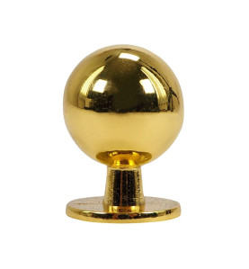 8125S Furniture Handle - 19 mm, With Screw, Gold