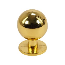 KAMA 8125S Furniture Handle - 19 mm, With Screw, Gold