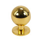 KAMA 8125S Furniture Handle - 19 mm, With Screw, Gold