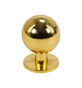 8125S Furniture Handle - 19 mm, With Screw, Gold