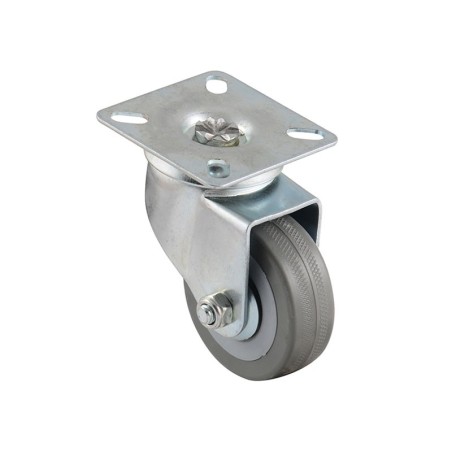 BQ07-S Ball-bearing Castor With Plate