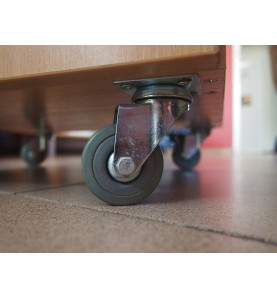 BQ07-S Ball-bearing Castor With Plate