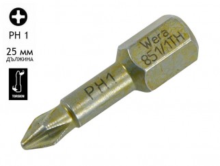 Wera TH Bit - 25 mm, PH 1