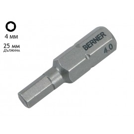 Berner SW Premium Hex Bit - 4 mm