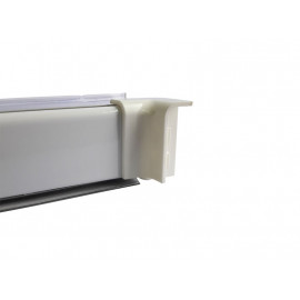 Internal Corner For PVC Convex Skirting - Mini, White