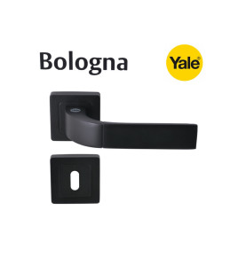Дръжки за врати Verona Yale -Секретен патрон, черен мат