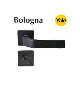 Дръжки за врати Verona Yale -Секретен патрон, черен мат