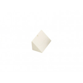 Plastic Corner Brace - White, 10 pcs