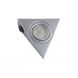 GTV Pyramidal Surface Mounted Halogen Light - Matt Chrome