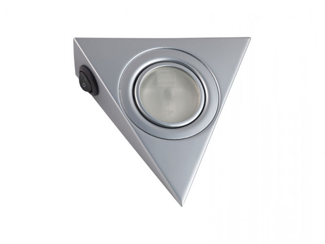 GTV Pyramidal Surface Mounted Halogen Light - Matt Chrome