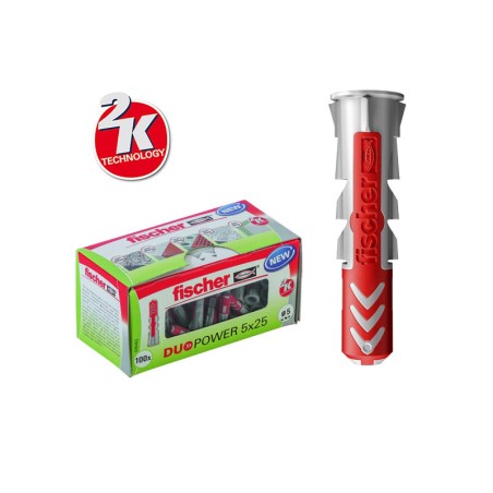 Fischer DUOPOWER Universal Plugs - Application