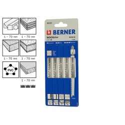 Ножове за прободен трион (зеге) Berner WoodLine 2.0 - 3.0/90