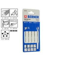 Ножове за зеге за метал Berner MetalLine 1.2 - 2.6/75