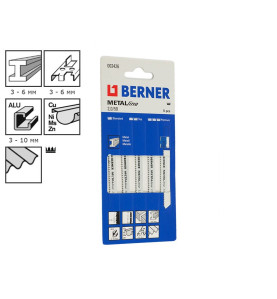 Ножове за зеге Berner MetalLine 2.0/50 - опаковка от 5 бр.