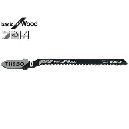 Bosch Basic for Wood T119BO Jigsaw Blade