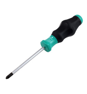 Кръстата отвертка Wera Kraftform Comfort 1355 - PZ 2 х 100 мм 