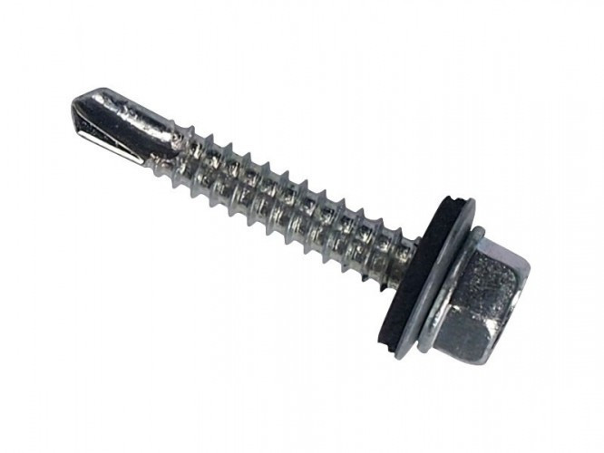 KAMA Self-drilling Screws For Profiled Sheet To Steel Fixings - 6.3 x 32 mm, 250 pc.