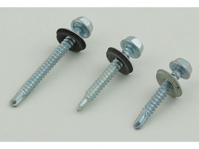 KAMA Self-drilling Roof Screws - 4.8 x 38 mm, 500 pcs