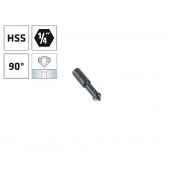 Alpen HSS Countersink For Metal - 6.3 mm, M3