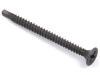 Gypsum To Steel Self-drilling Screw - Black, 3.5 x 45 mm