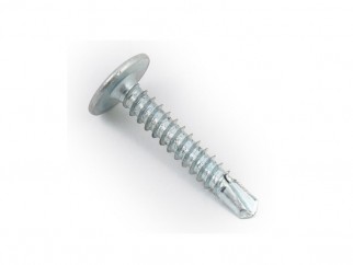 Zinc Plated Self-drilling Washer Screw - 4.2 x 25 mm