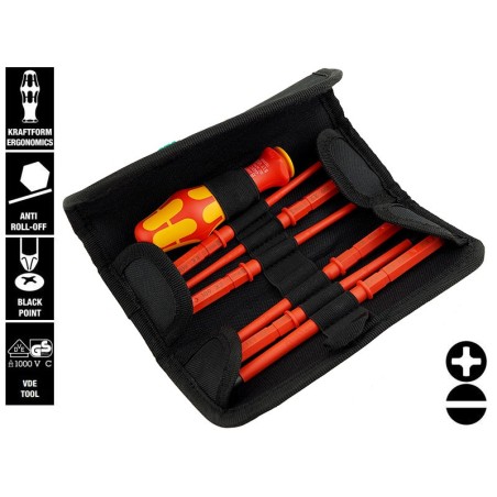 Wera Kraftform Kompakt VDE 60 i/7 Screwdriver Set