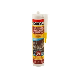 Универсален силикон Soudal - 300 мл, Прозрачен
