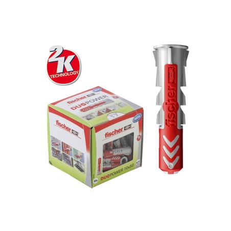 Fischer DUOPOWER Universal Plugs - Application