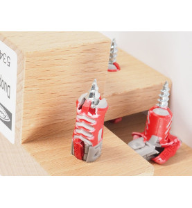 Fischer DUOPOWER Universal Plugs - Application
