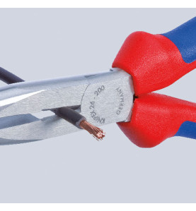 Клеща с дълга челюст и резец KNIPEX