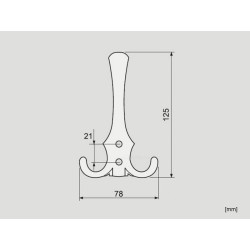 Z-003 Furniture Hook - Gold