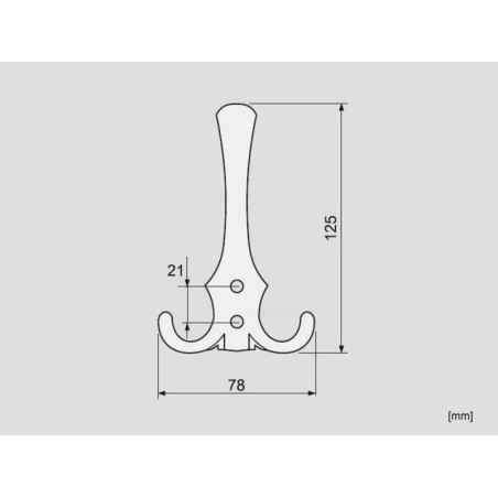 Z-003 Furniture Hook - Gold