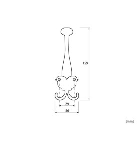 Z-011 Furniture Hook - Scheme