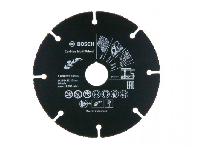 Диск за дърво BOSCH Carbide Multi Wheel 125mm