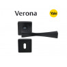 Дръжки за врати Yale Verona - Обикновен ключ, черен мат