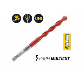 Alpen Profi Multicut Universal Drill Bits 1/4" Hexagonal Shank - ∅4.0 mm