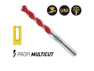 Alpen Profi Multicut Universal Drill Bits - 1/4" Hexagonal Shank, Application