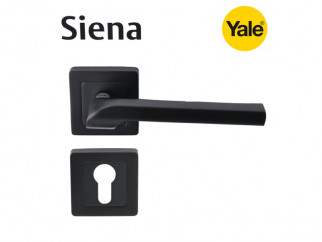 Дръжки за врати Verona Yale -Секретен патрон, черен мат