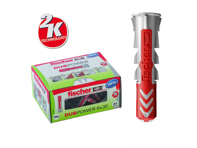 Fischer DUOPOWER Universal Plugs - Application